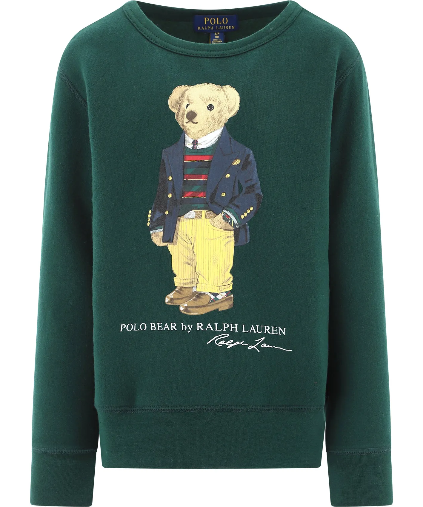 Ralph Lauren Kids Polo Bear Print Sweatshirt