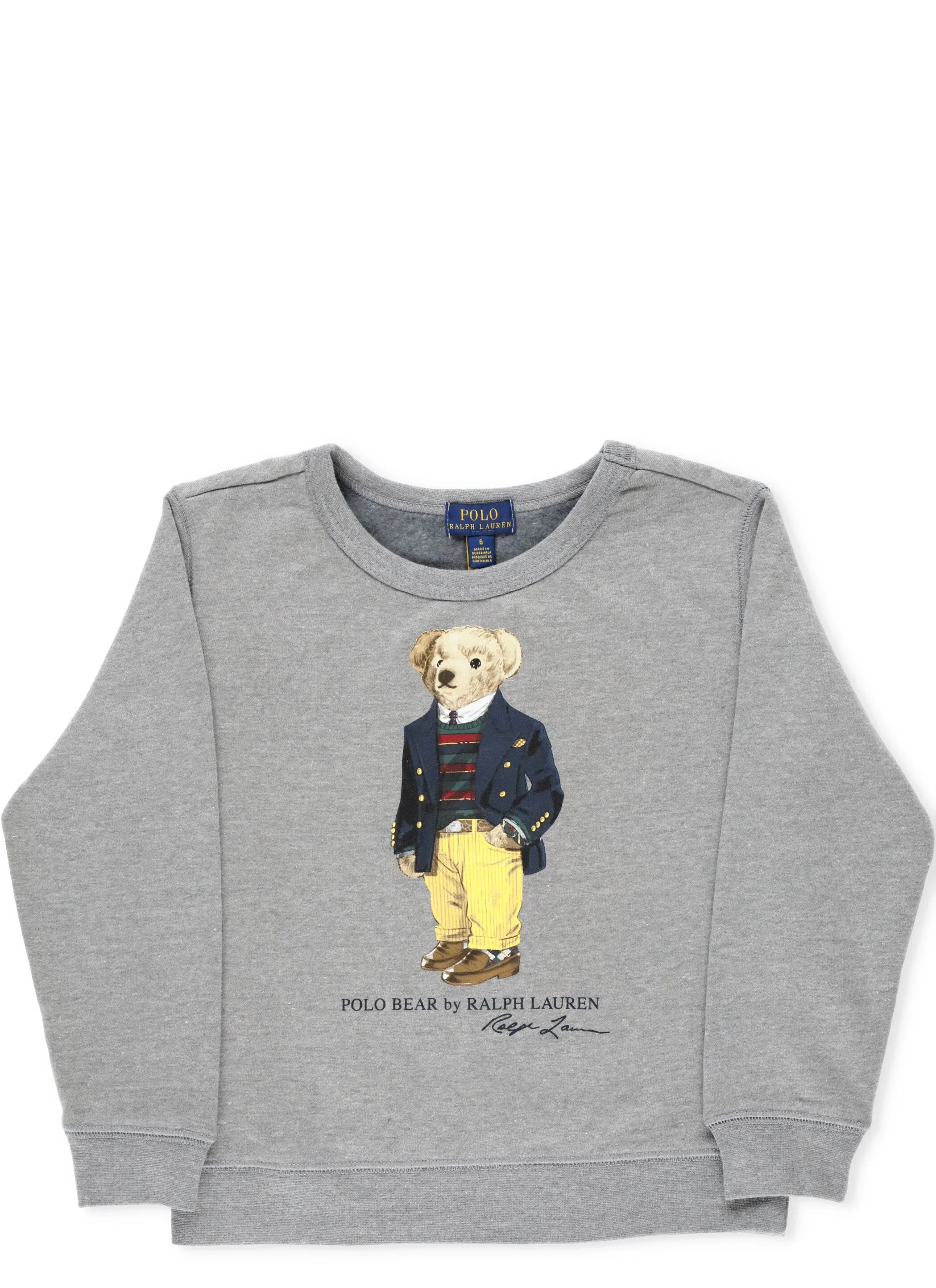 Ralph Lauren Kids Polo Bear Printed Sweatshirt