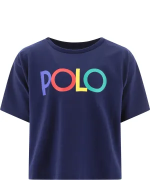 Ralph Lauren Kids Polo Print Crewneck T-Shirt