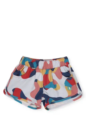 Save The Duck Kids Abstract Print Swim Shorts