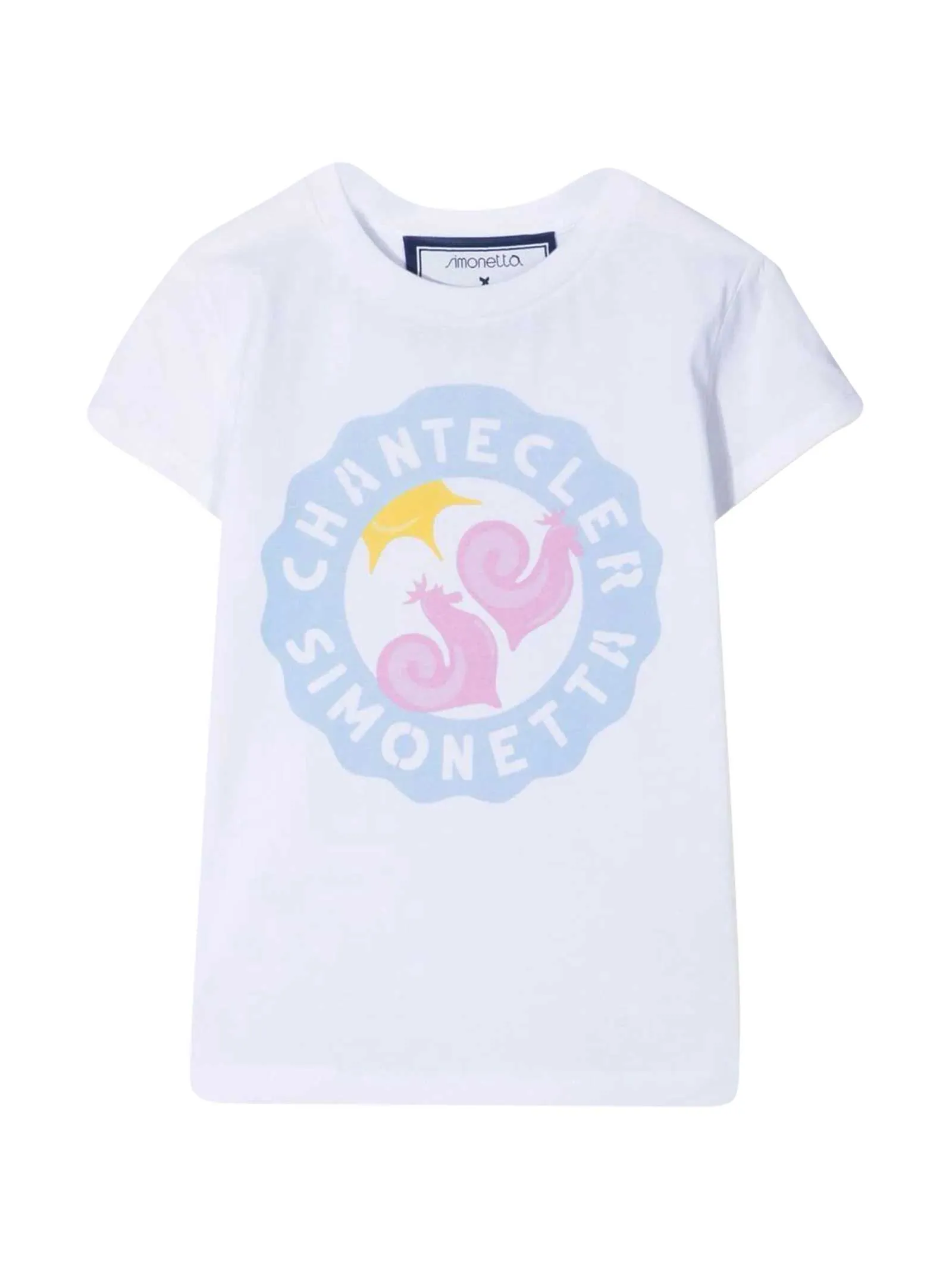 Simonetta Graphic Print Crewneck T-Shirt
