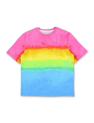 Stella McCartney Kids Color-Block Crewneck T-Shirt