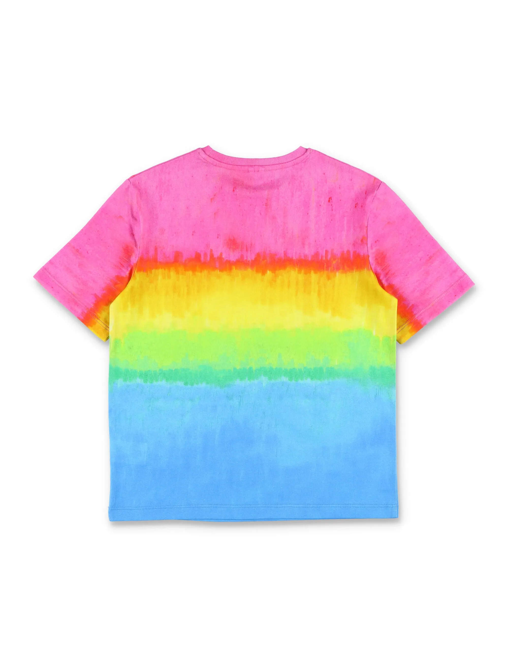 Stella McCartney Kids Color-Block Crewneck T-Shirt
