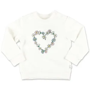 Stella McCartney Kids Daisy Heart Sweatshirt