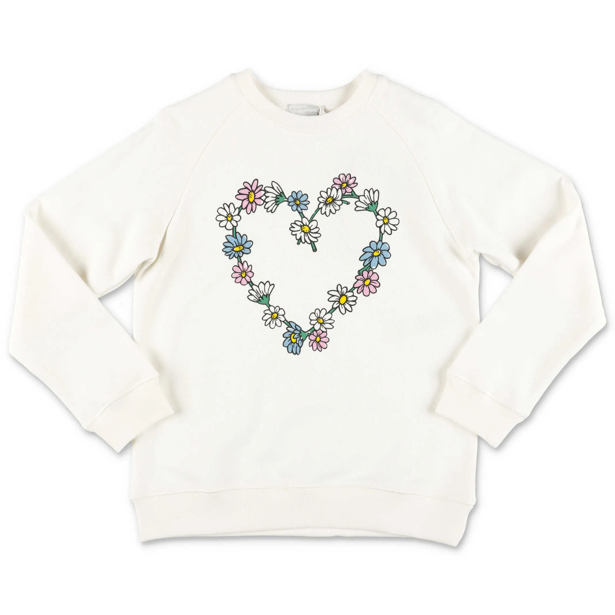 Stella McCartney Kids Daisy Heart Sweatshirt