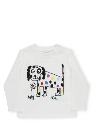 Stella McCartney Kids Dalmatian Print T-Shirt