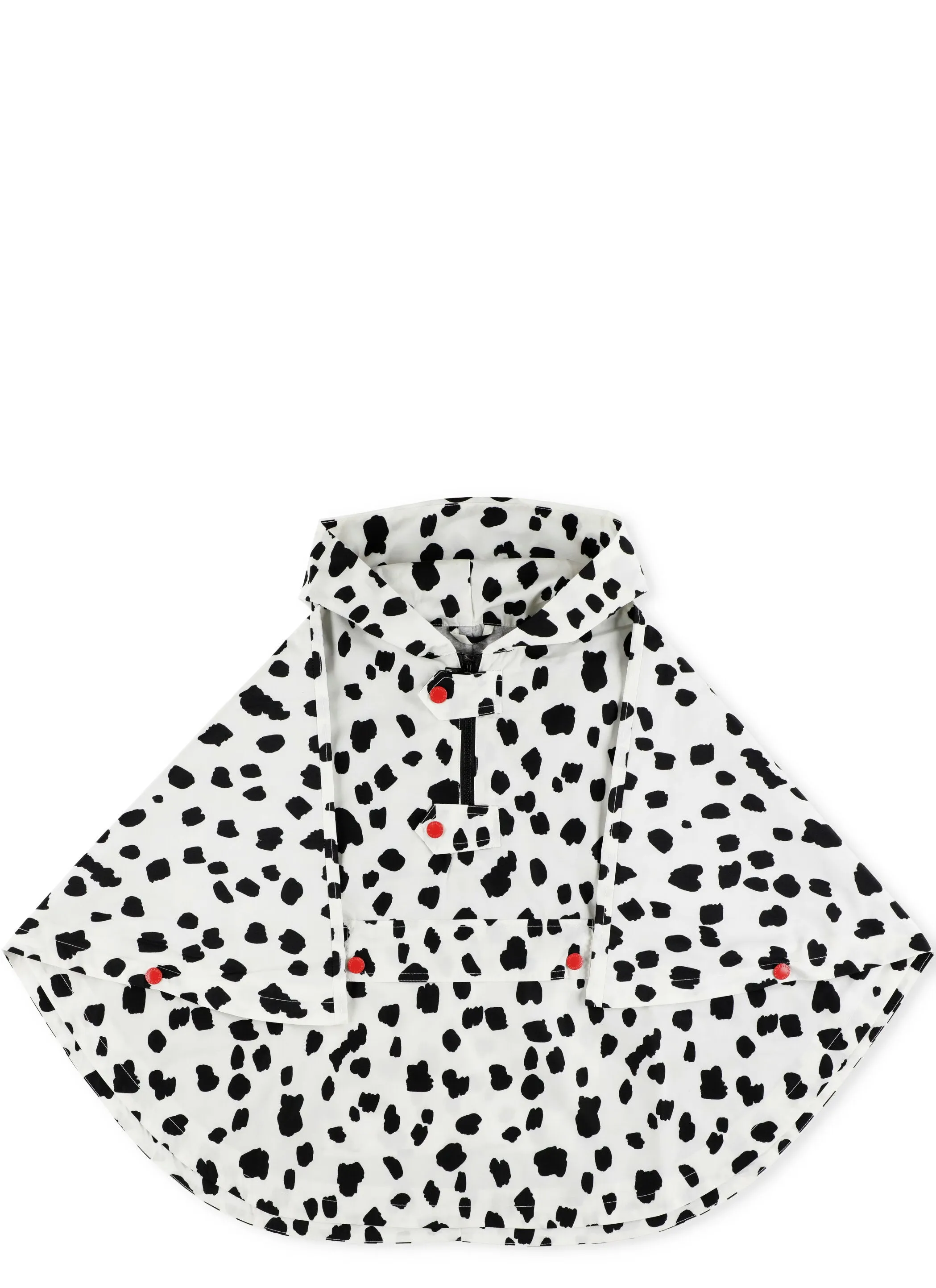 Stella McCartney Kids Dalmatian Spot Hooded Cape