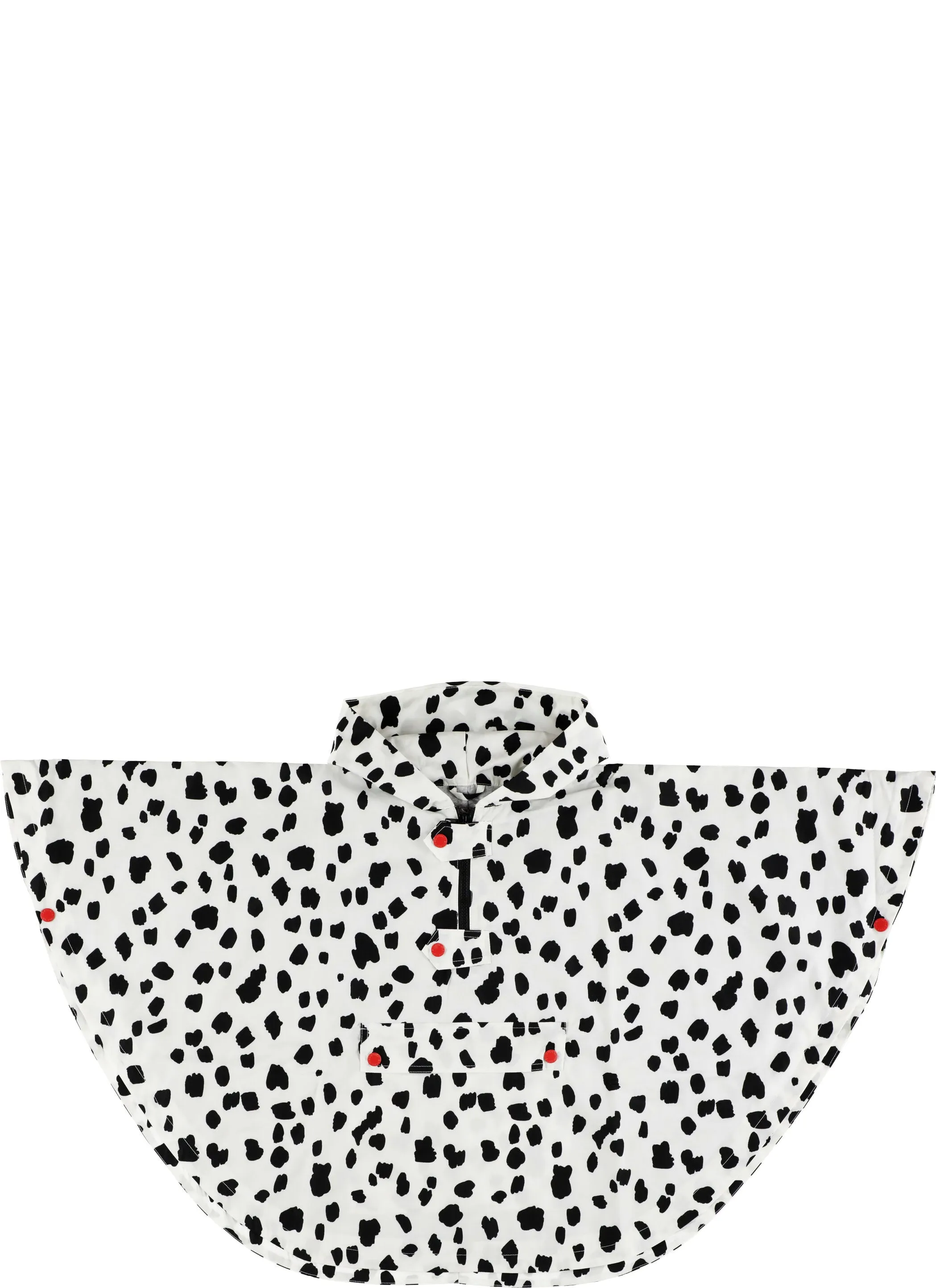 Stella McCartney Kids Dalmatian Spot Hooded Cape