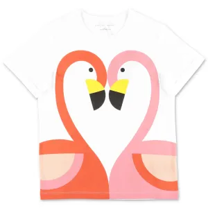 Stella McCartney Kids Flamingo Print T-Shirt