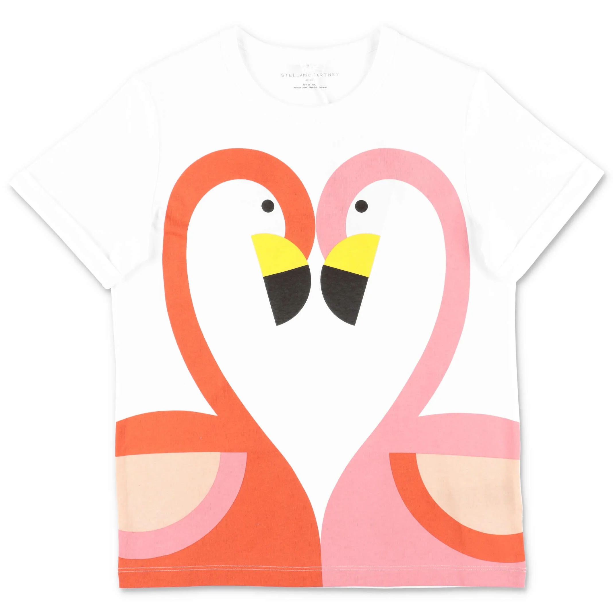 Stella McCartney Kids Flamingo Print T-Shirt