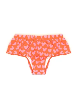 Stella McCartney Kids Hearts Print Swim Bottoms