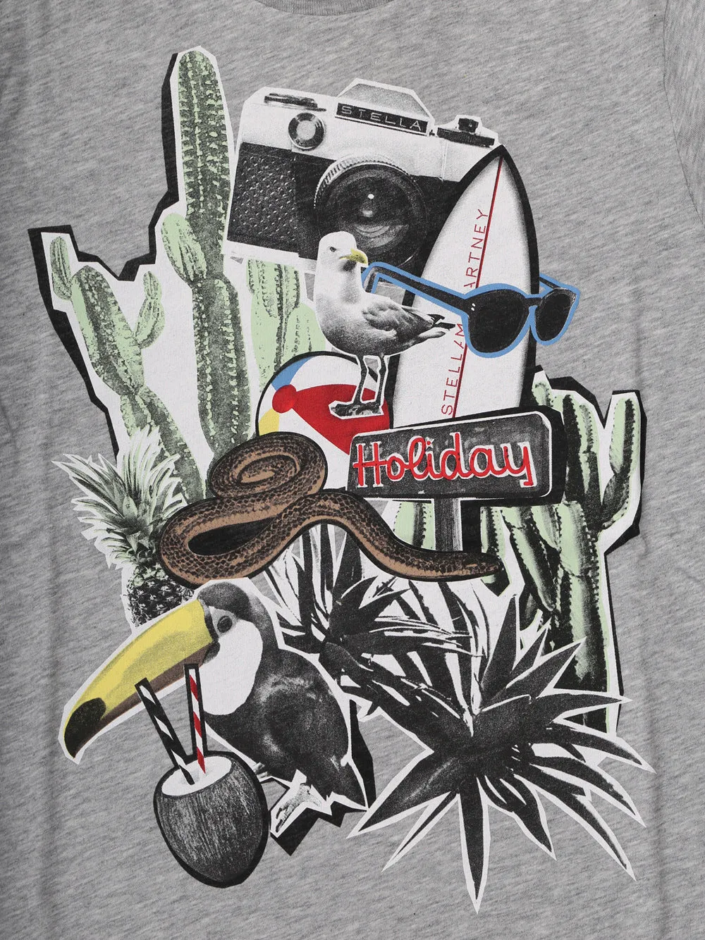 Stella McCartney Kids Holiday Print T-Shirt