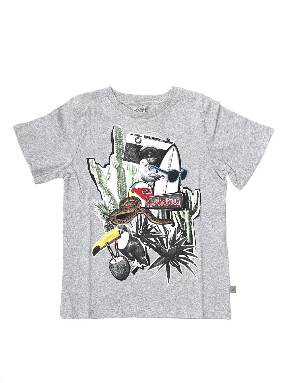 Stella McCartney Kids Holiday Print T-Shirt