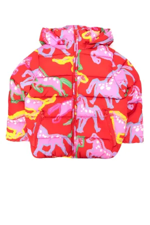 Stella McCartney Kids Horse Print Padded Jacket