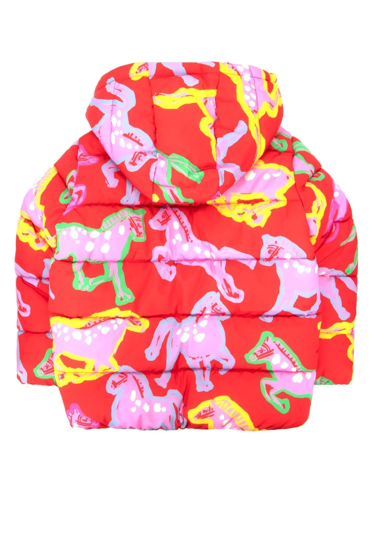 Stella McCartney Kids Horse Print Padded Jacket
