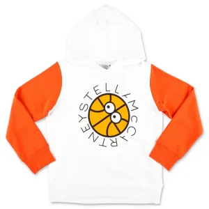 Stella McCartney Kids Logo Basketball Print Hoodie