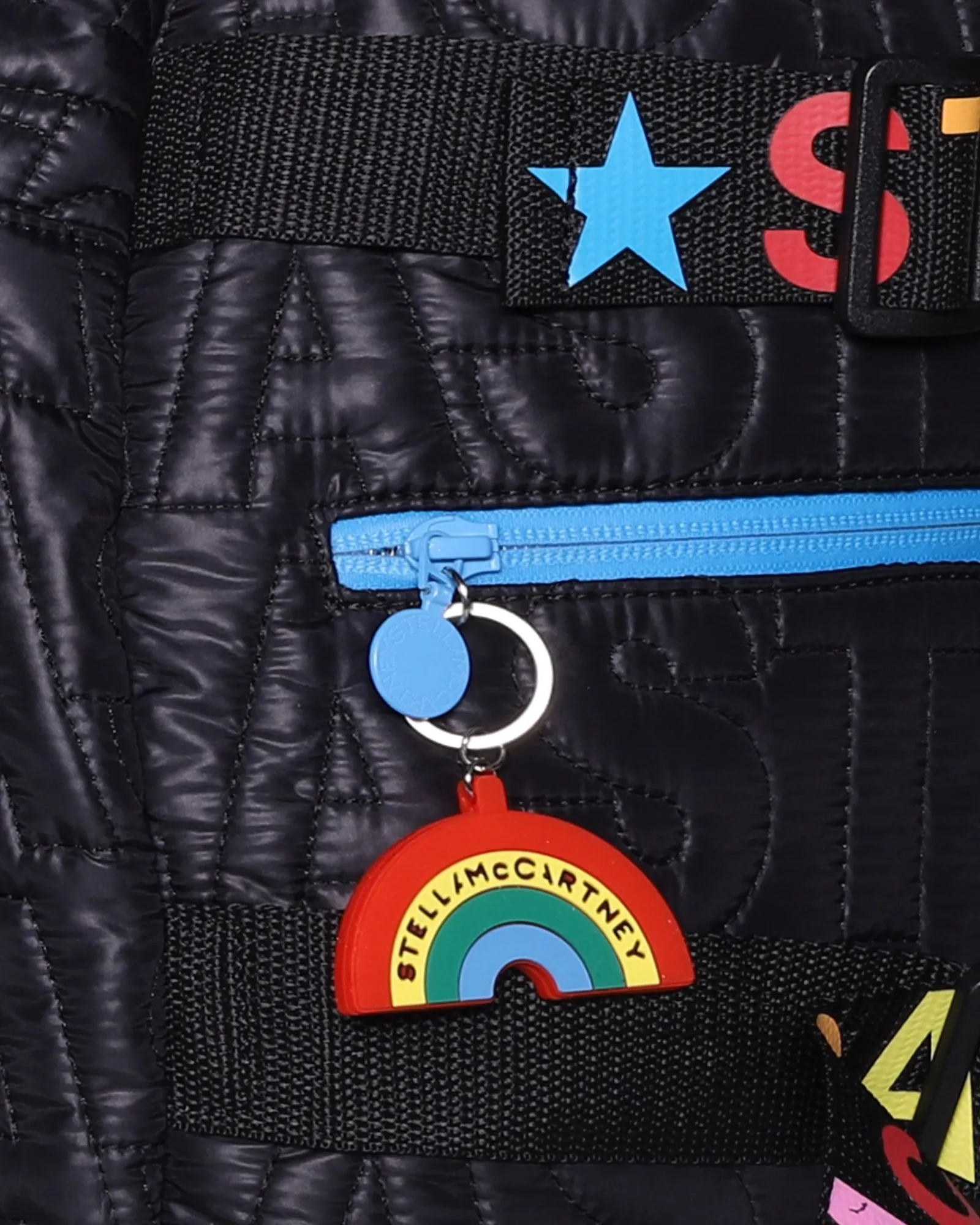 Stella McCartney Kids Logo Detailed Quilted Backpack