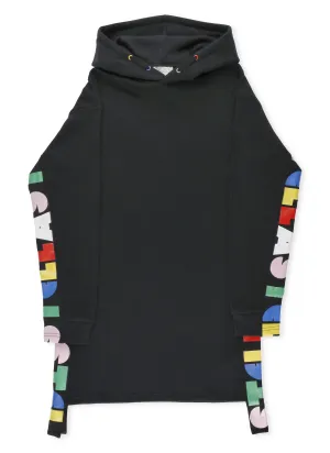 Stella McCartney Kids Logo Printed Hoodie Dress
