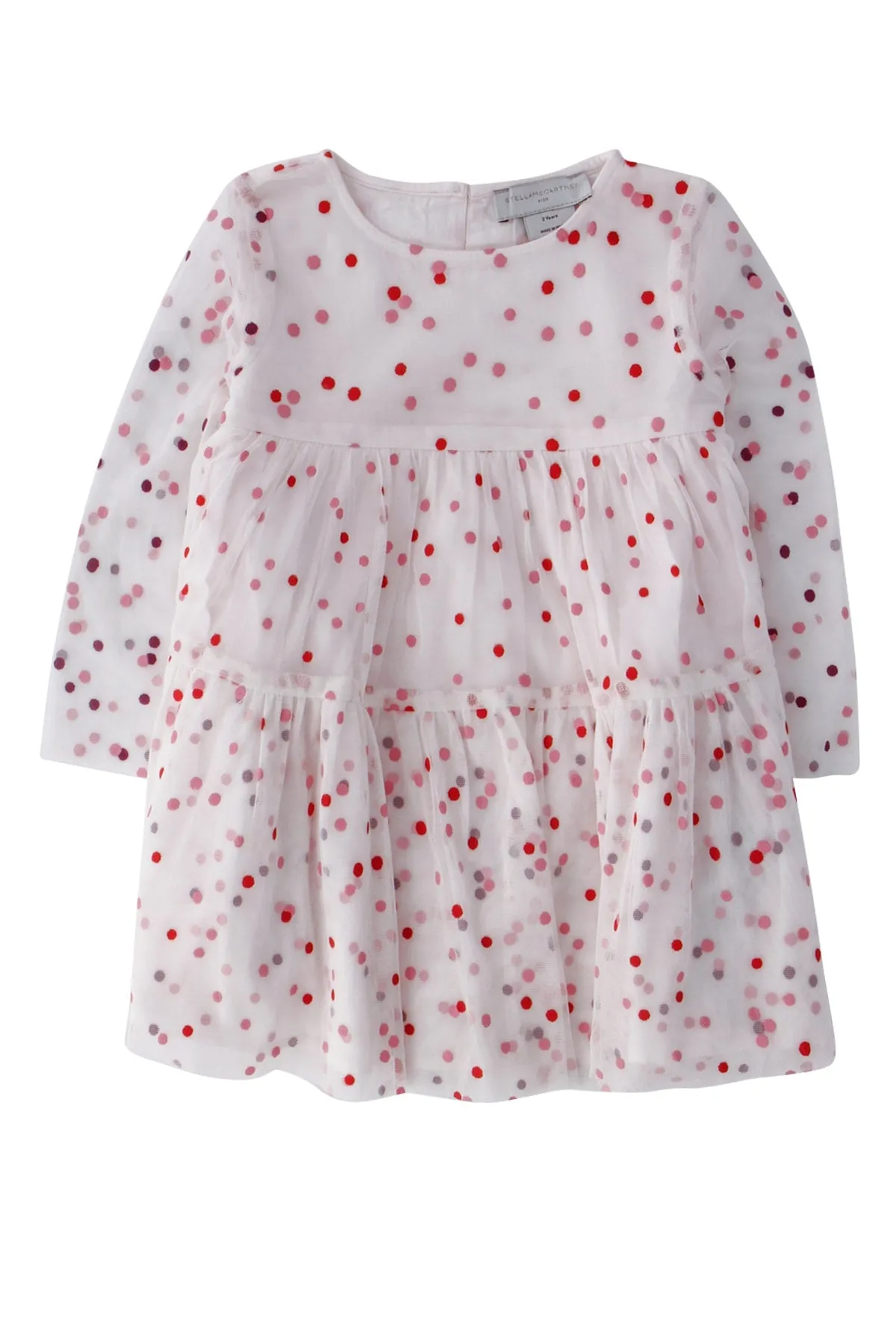 Stella McCartney Kids Long-Sleeve Tulle Dress