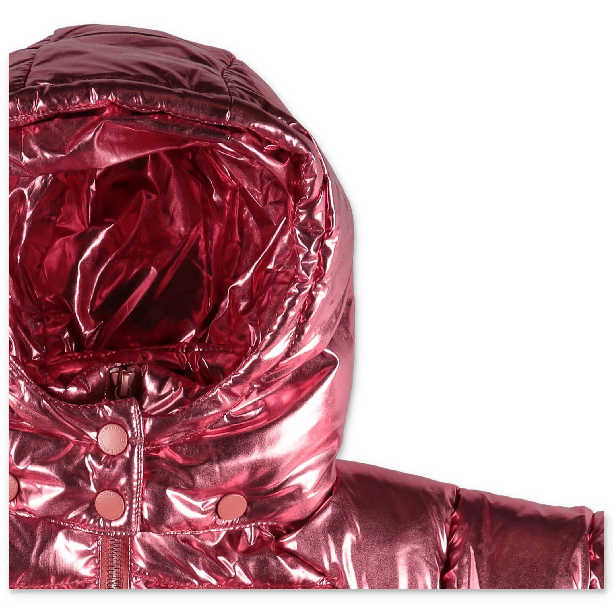 Stella McCartney Kids Metallic Puffer Jacket