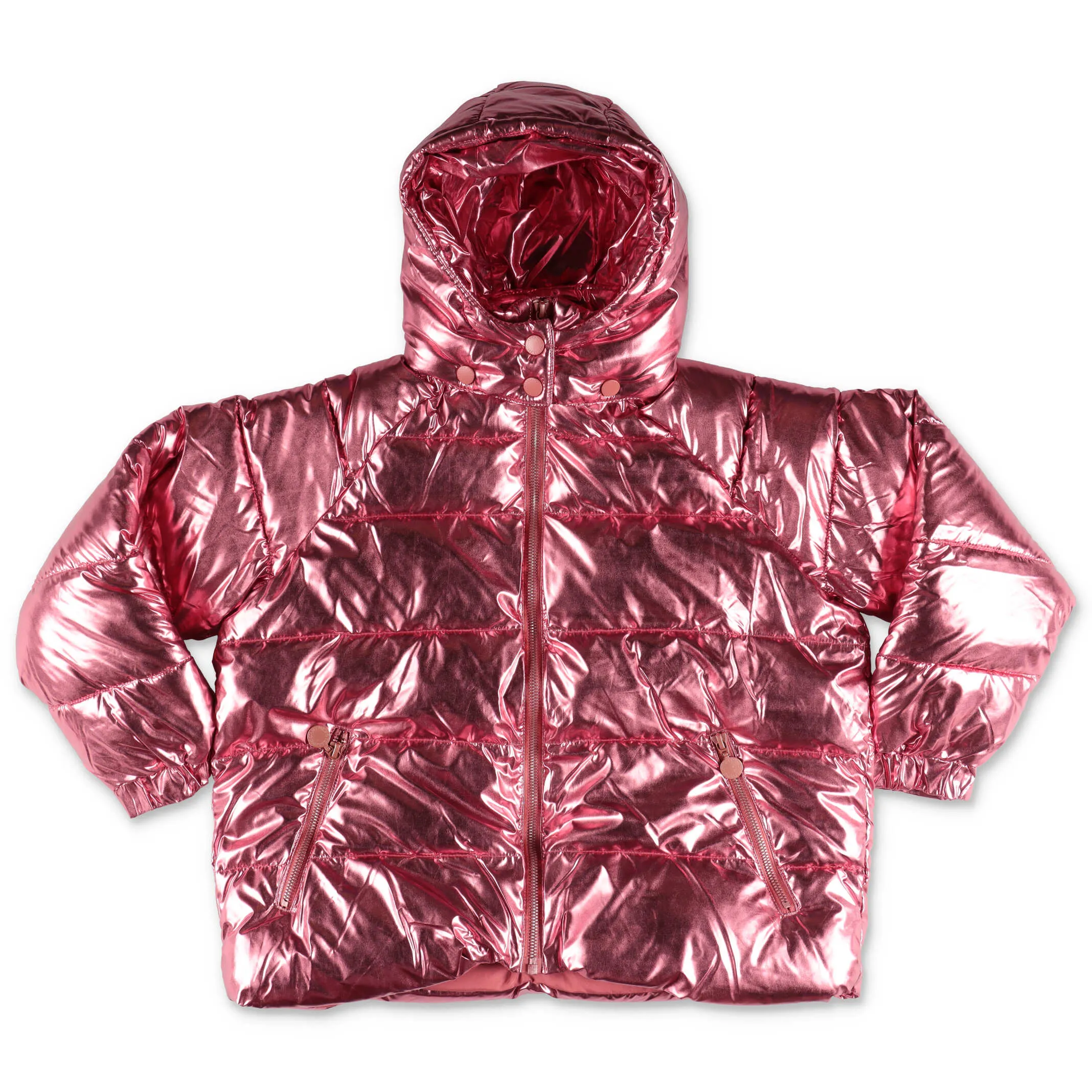 Stella McCartney Kids Metallic Puffer Jacket