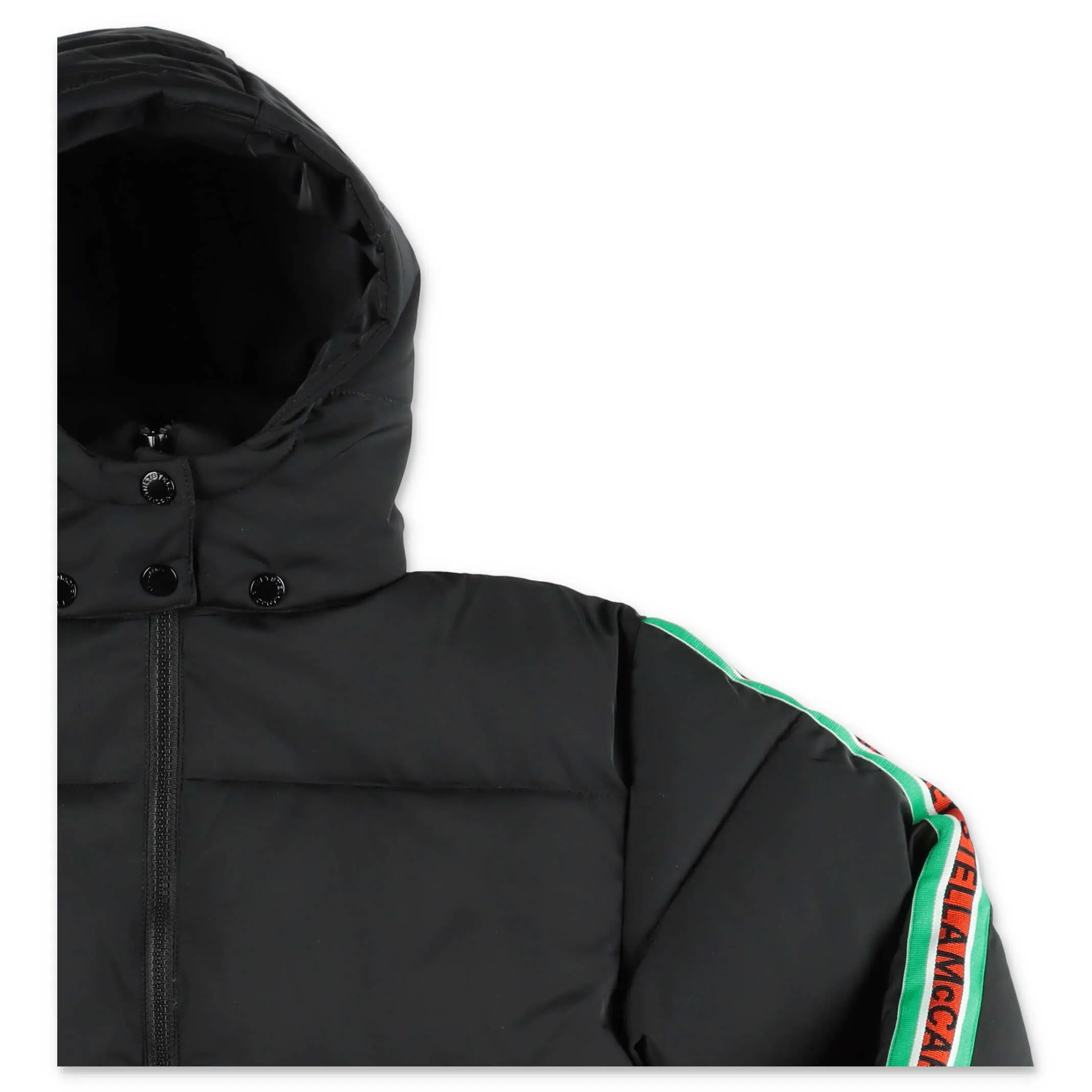 Stella McCartney Kids Oversized Logo Puffer Jacket