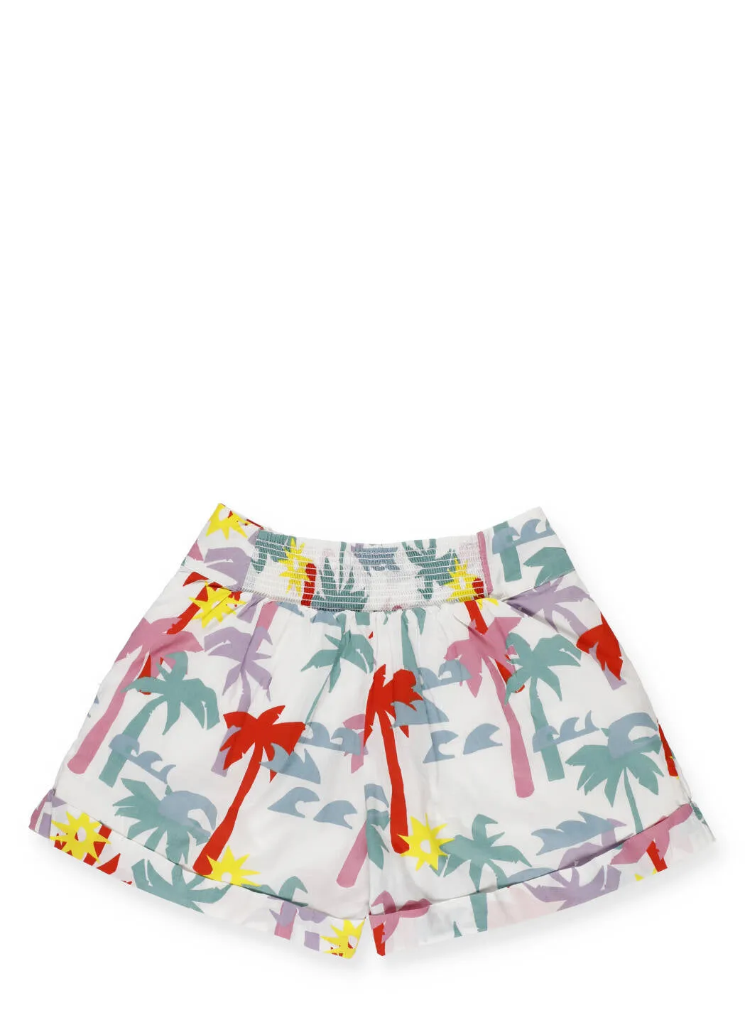 Stella McCartney Kids Palm Tree Print Shorts
