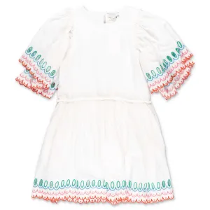 Stella McCartney Kids Scalloped Edge Dress