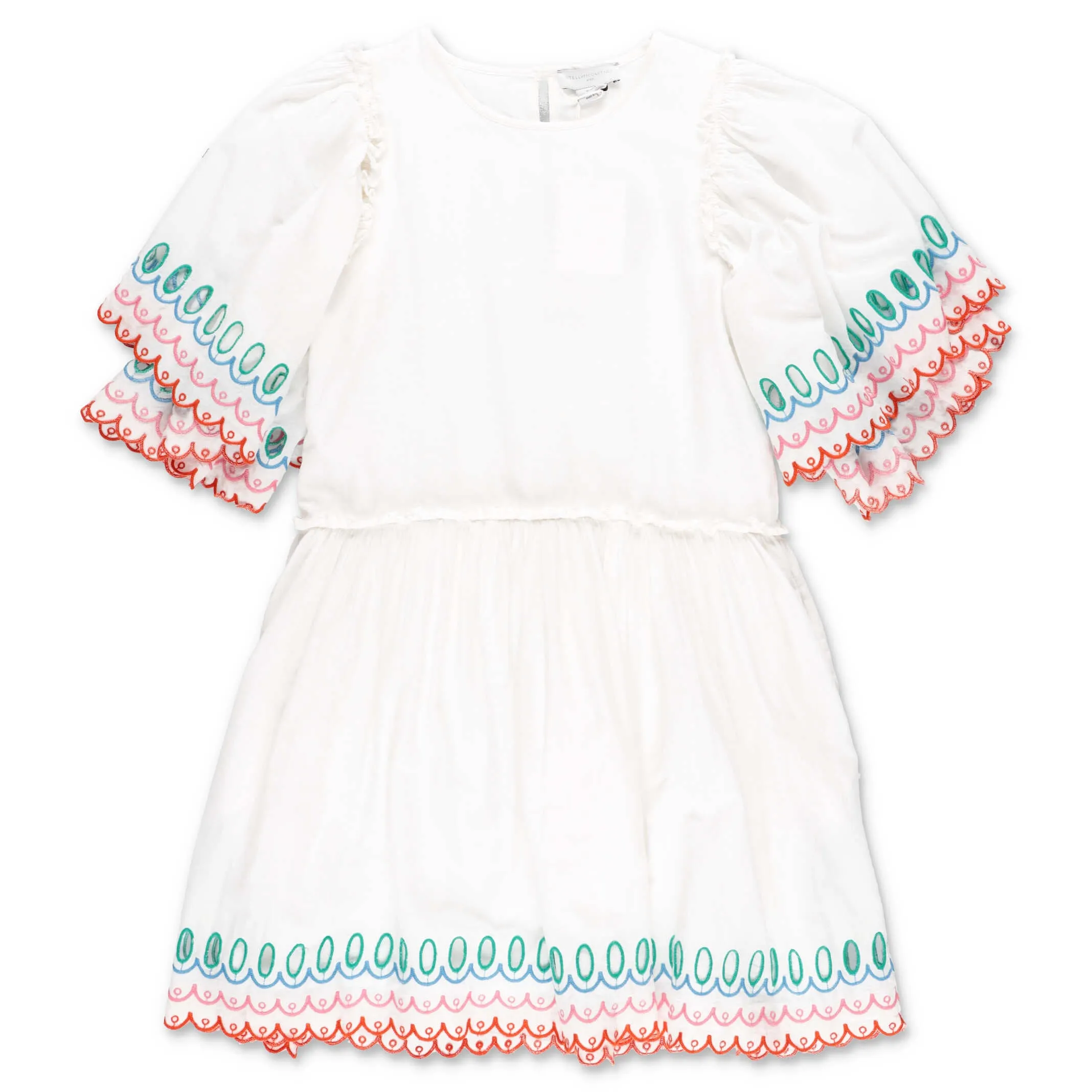 Stella McCartney Kids Scalloped Edge Dress