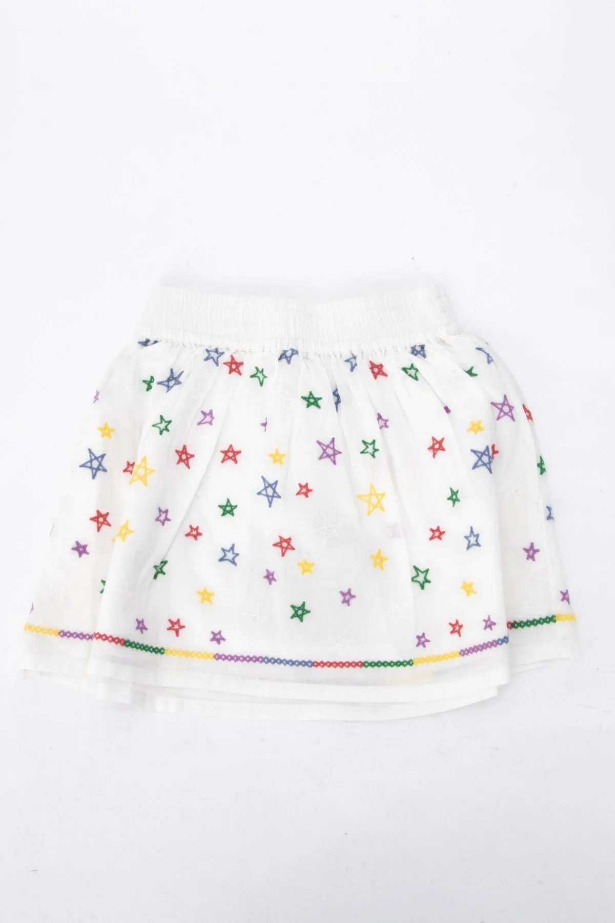 Stella McCartney Kids Star Embroidered Skirt