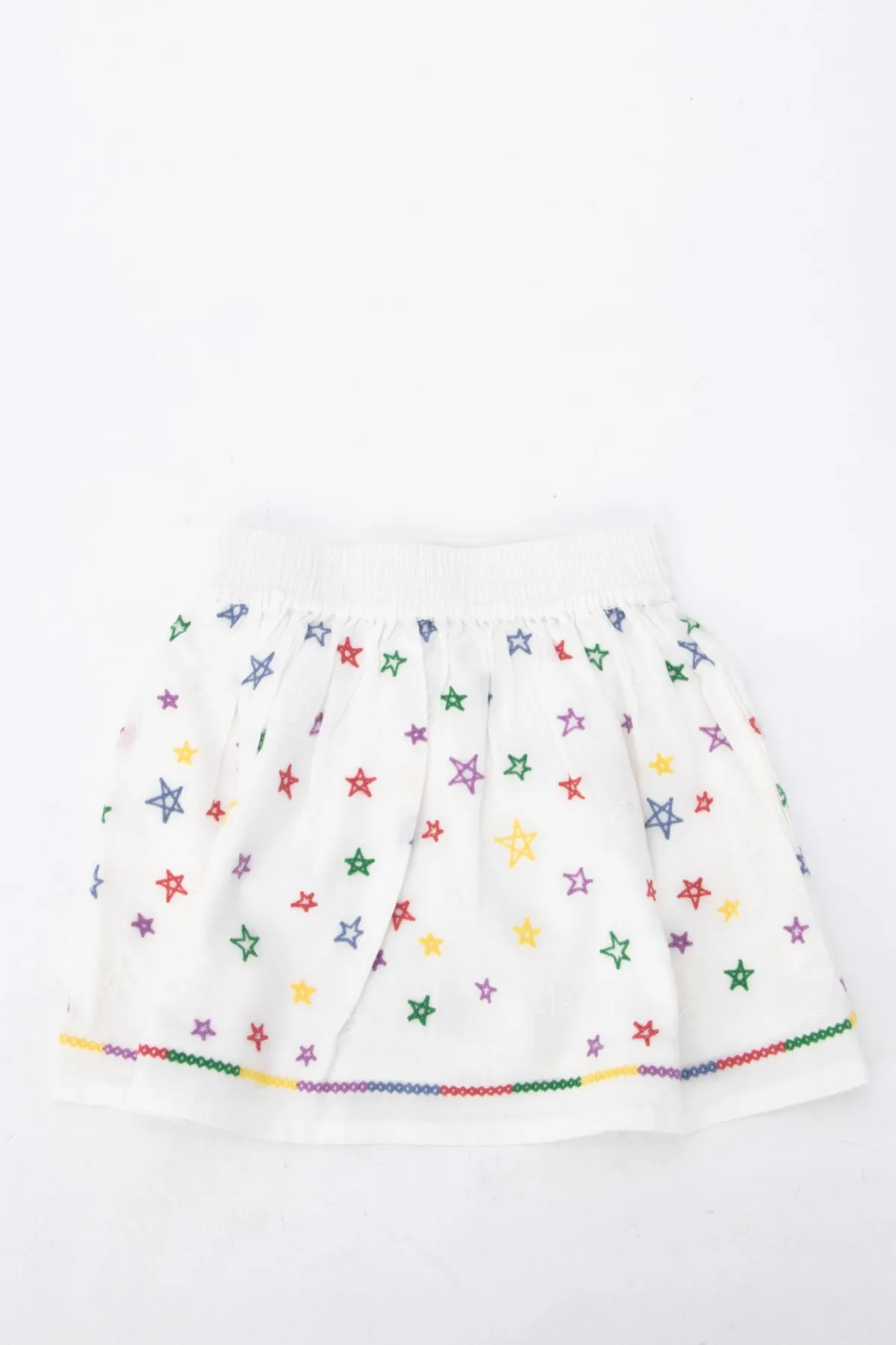 Stella McCartney Kids Star Embroidered Skirt