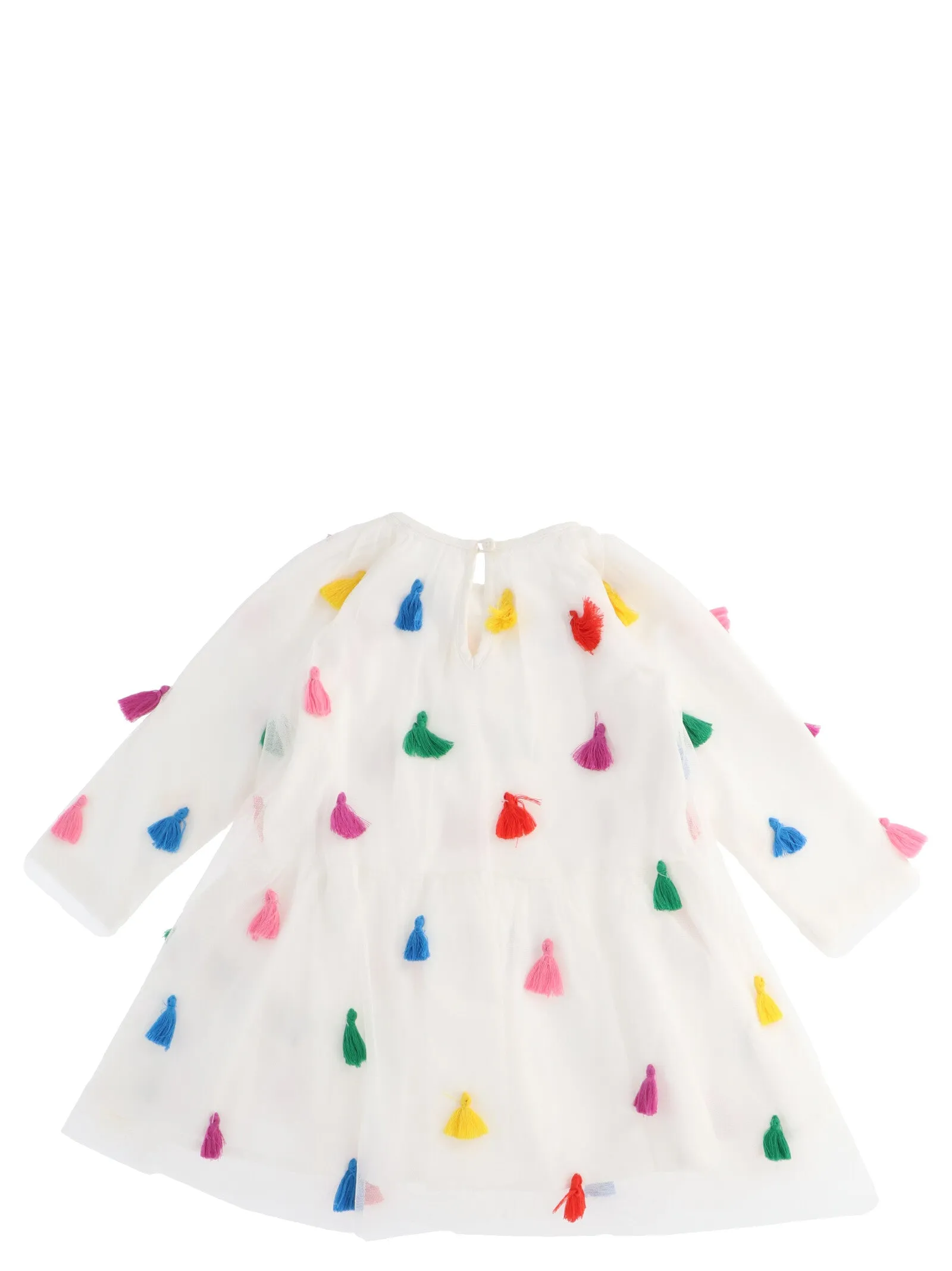 Stella McCartney Kids Tassels Tulle Dress