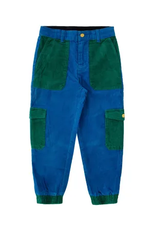 Stella McCartney Kids Two-Tone Corduroy Pants