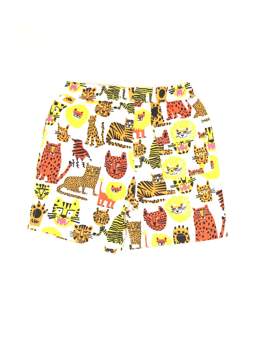 Stella McCartney Kids Wild Cats Print Swim Shorts