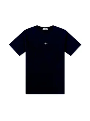 Stone Island Junior Logo Embroidered T-Shirt