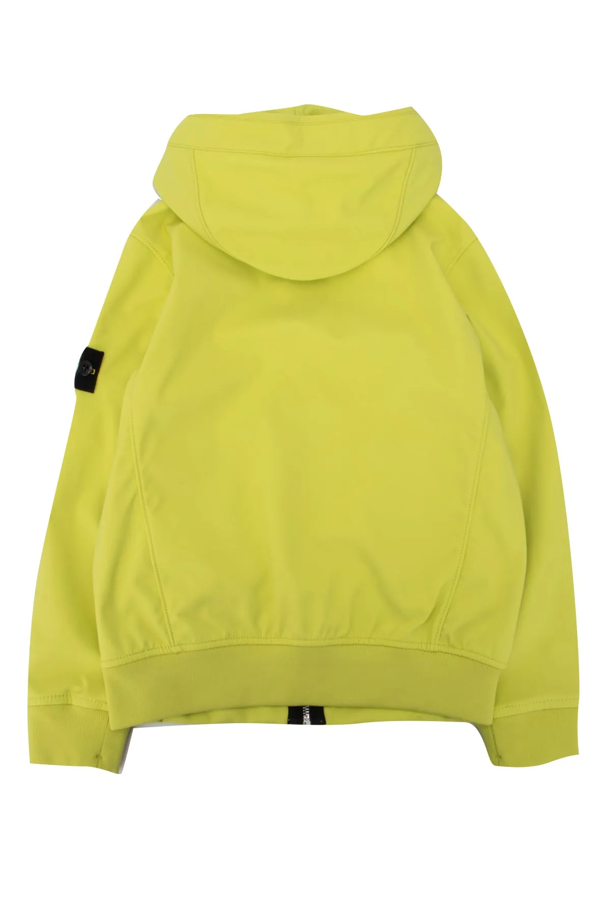 Stone Island Junior Logo Patch Hooded Jacket