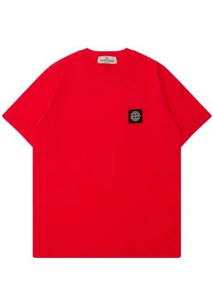 Stone Island Junior Logo Patch T-Shirt