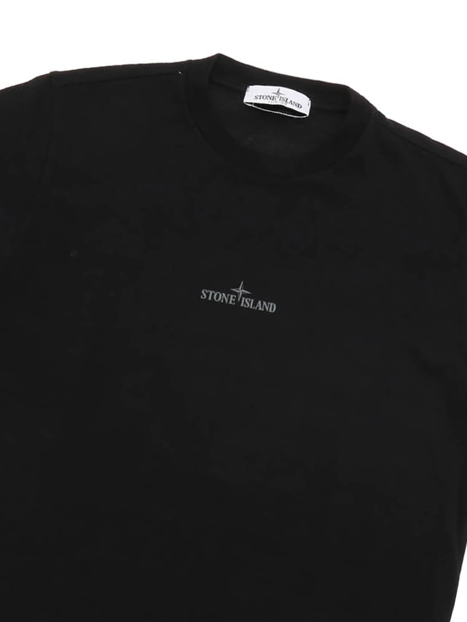 Stone Island Junior Logo Print T-Shirt