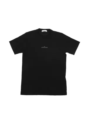 Stone Island Junior Logo Print T-Shirt