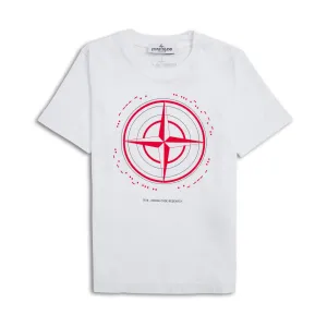 Stone Island Junior Logo Printed T-Shirt