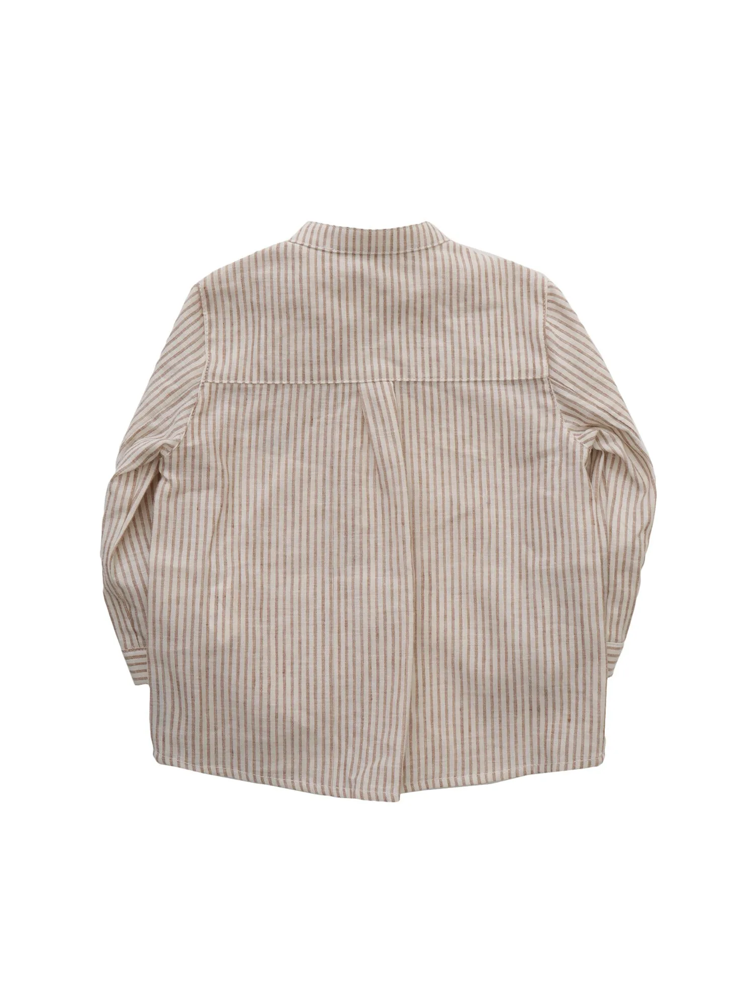 Tartine et Chocolat Striped Logo Embroidered Shirt