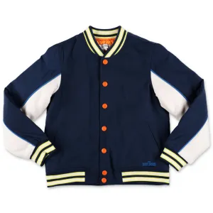 The Marc Jacobs Kids Graphic Logo Embroidered Bomber Jacket