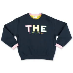 The Marc Jacobs Kids Logo Embroidered Crewneck Sweatshirt