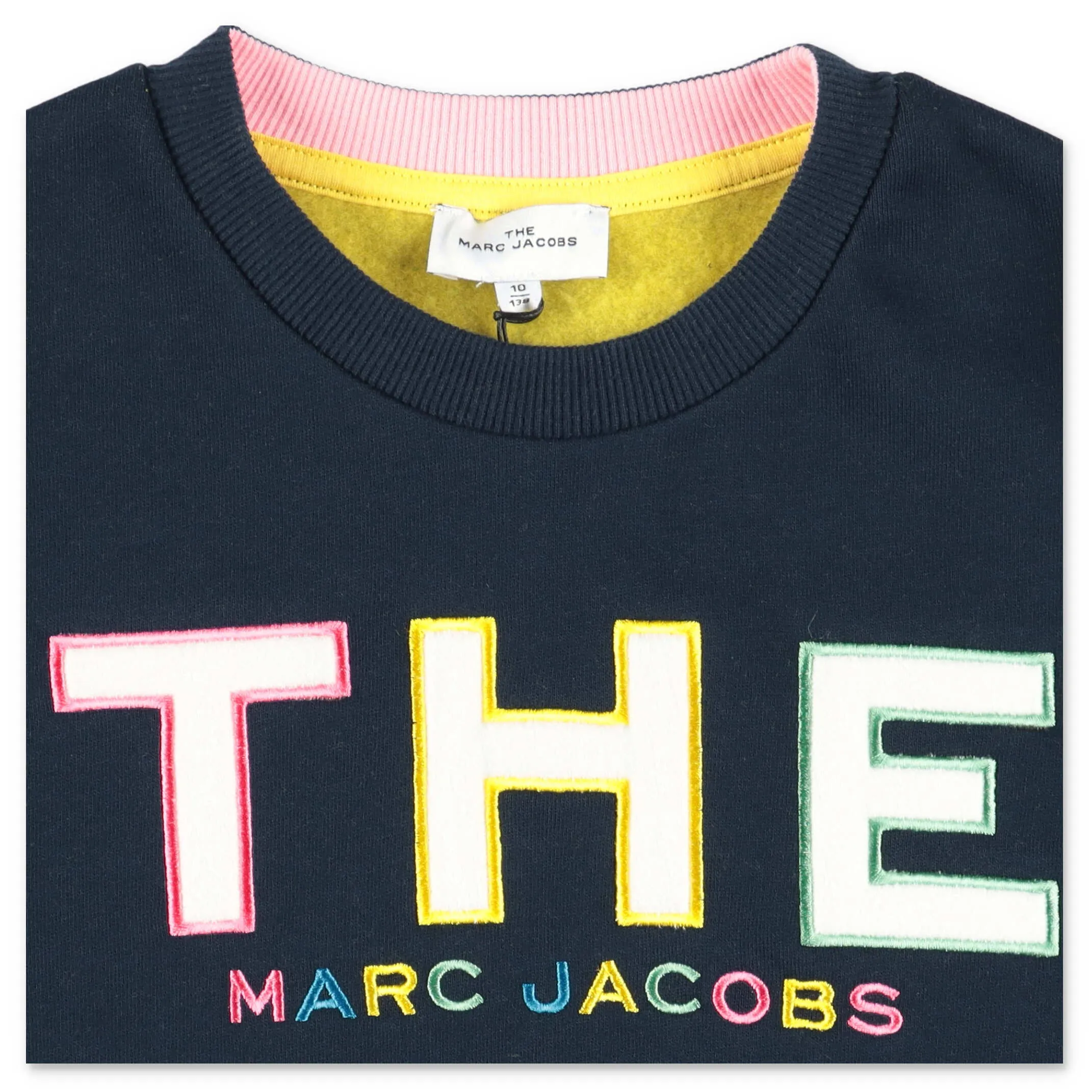 The Marc Jacobs Kids Logo Embroidered Crewneck Sweatshirt