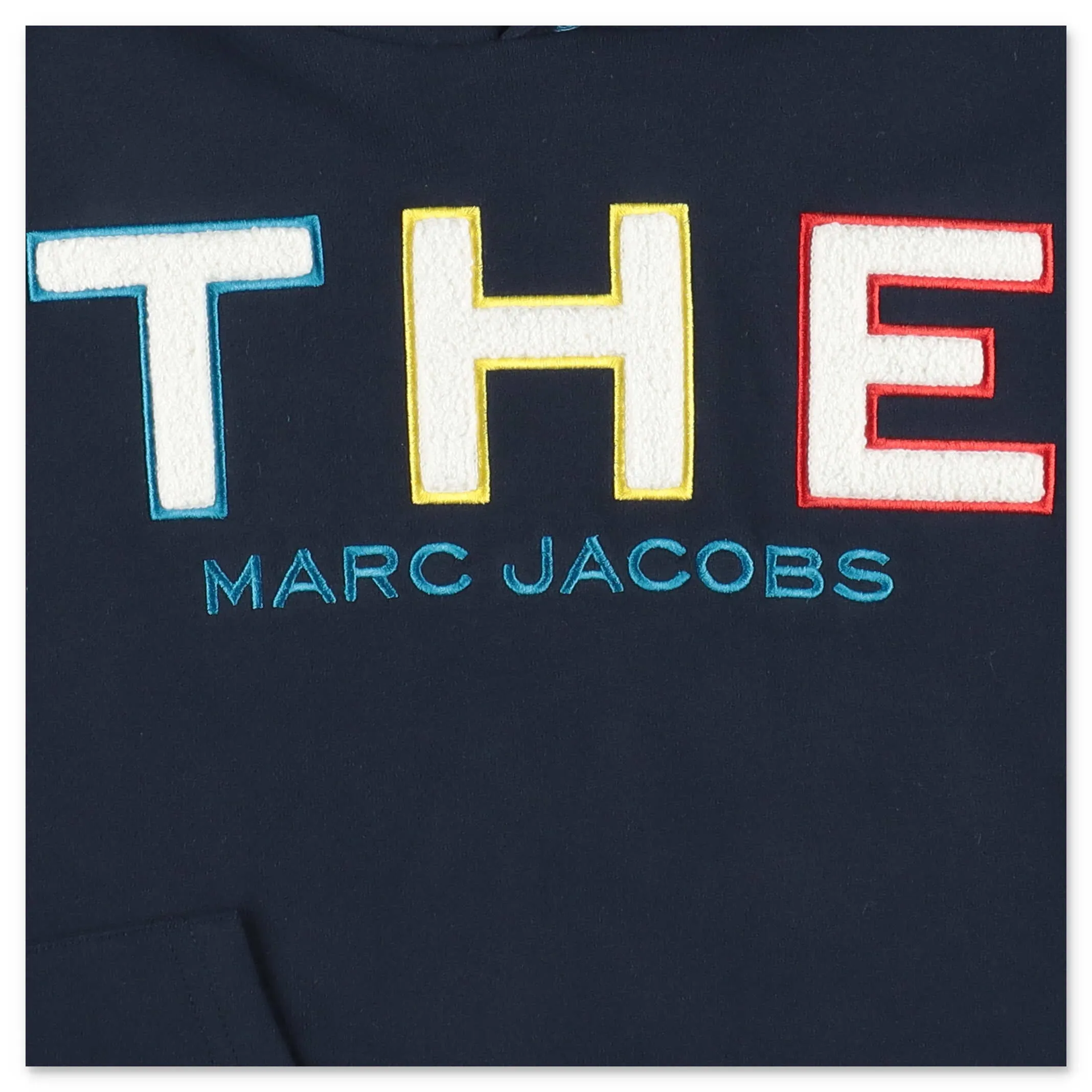 The Marc Jacobs Kids Logo Embroidered Hoodie