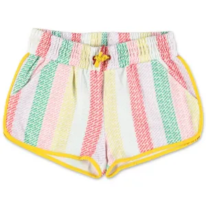 The Marc Jacobs Kids Logo Striped Drawstring Shorts