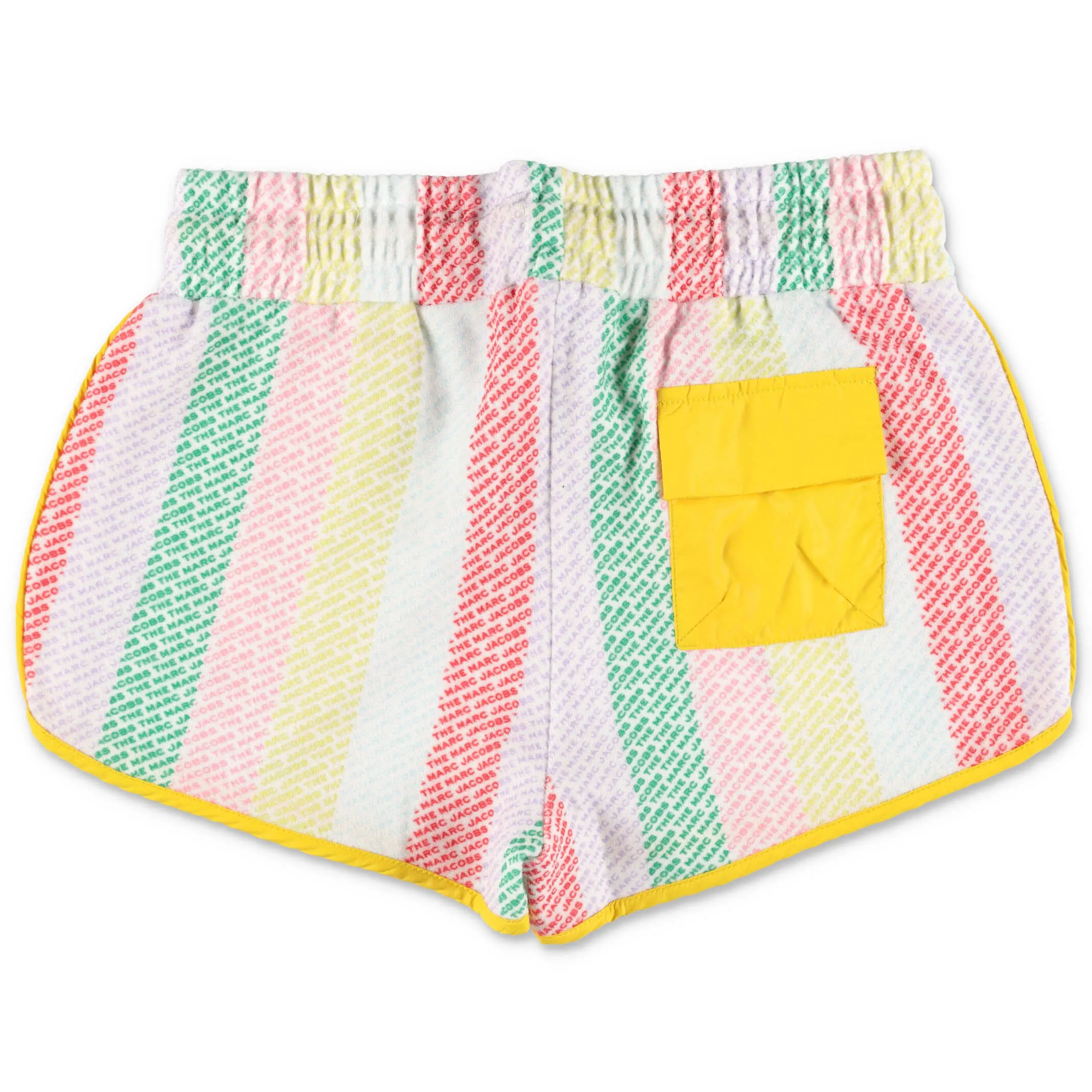 The Marc Jacobs Kids Logo Striped Drawstring Shorts