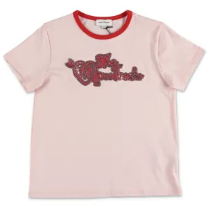 The Marc Jacobs Kids Sequin Embellished Logo T-Shirt
