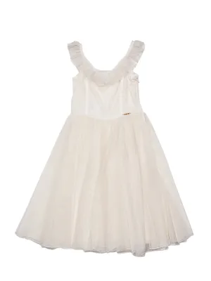 TWINSET Kids Plumetis Tulle Dress