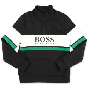 ug ss Kids Logo Printed Half-Zip Sweatshirt